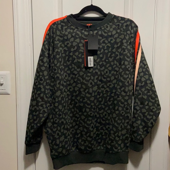 NWT White Fox Sarah’s Day Camo Oversized Sweater - Picture 2 of 6